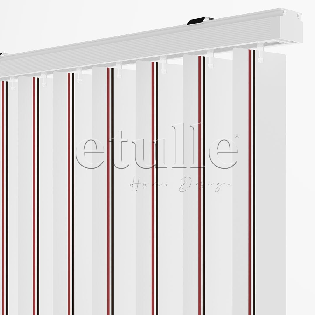 Çizgili PVC Dikey Perde