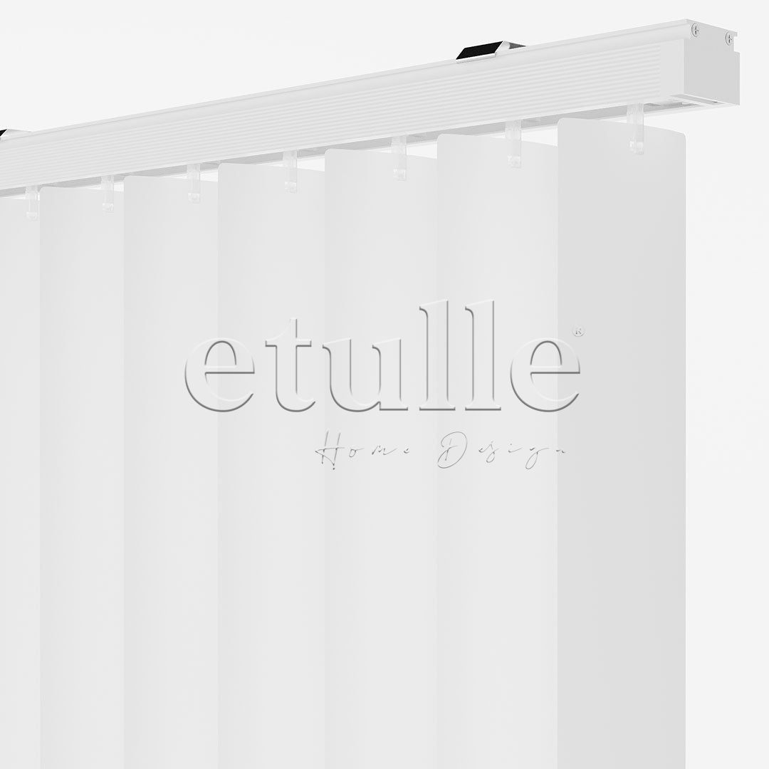 Oval Düz PVC Dikey Perde