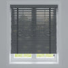 50 Mm Polywood Füme Ahşap Jaluzi