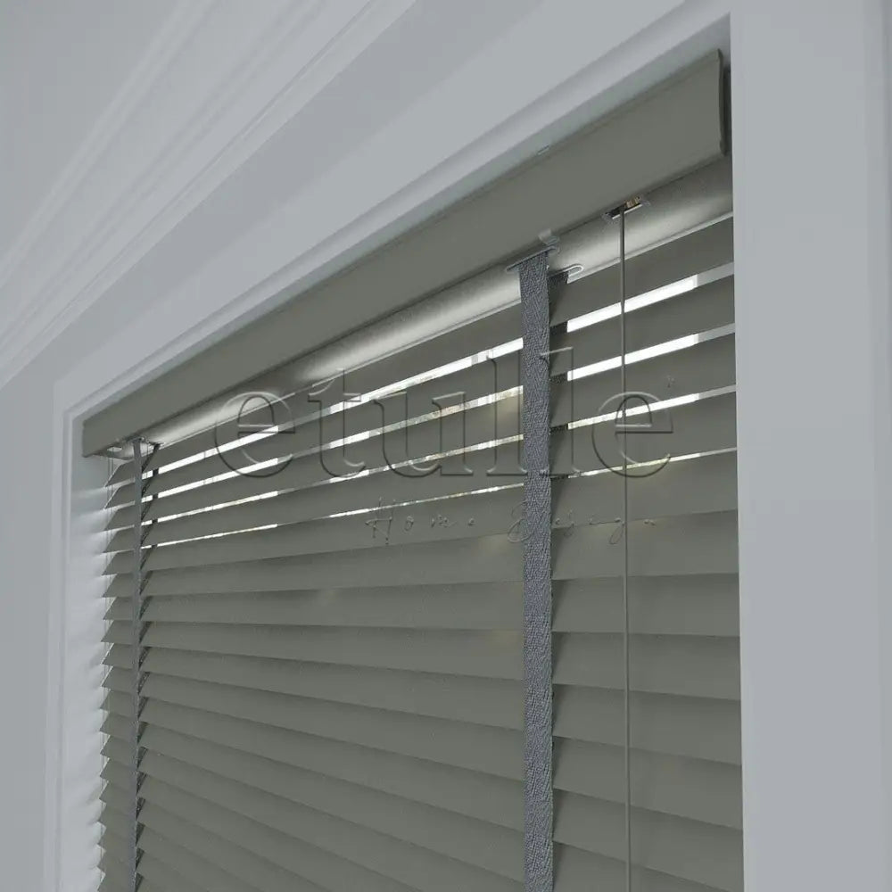 50 Mm Polywood Krem Ahşap Jaluzi
