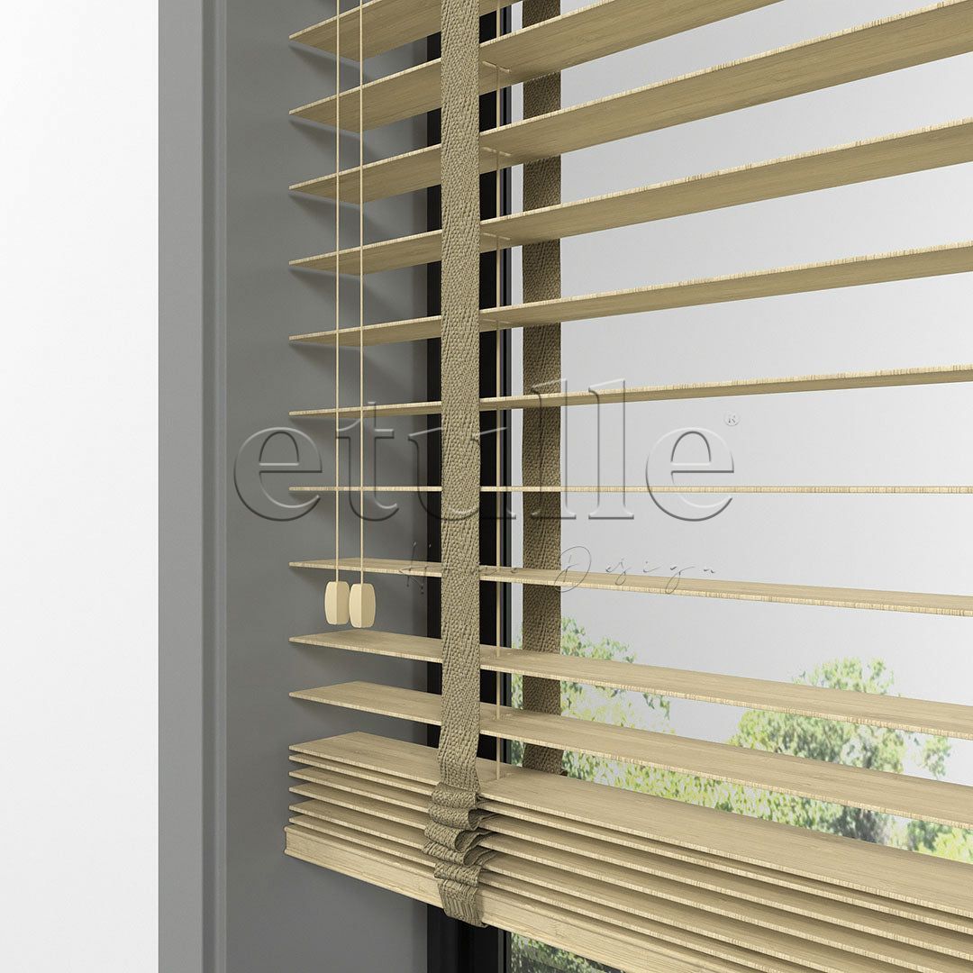 50 MM BAMBOO Светъл Дъб Дървена Щора