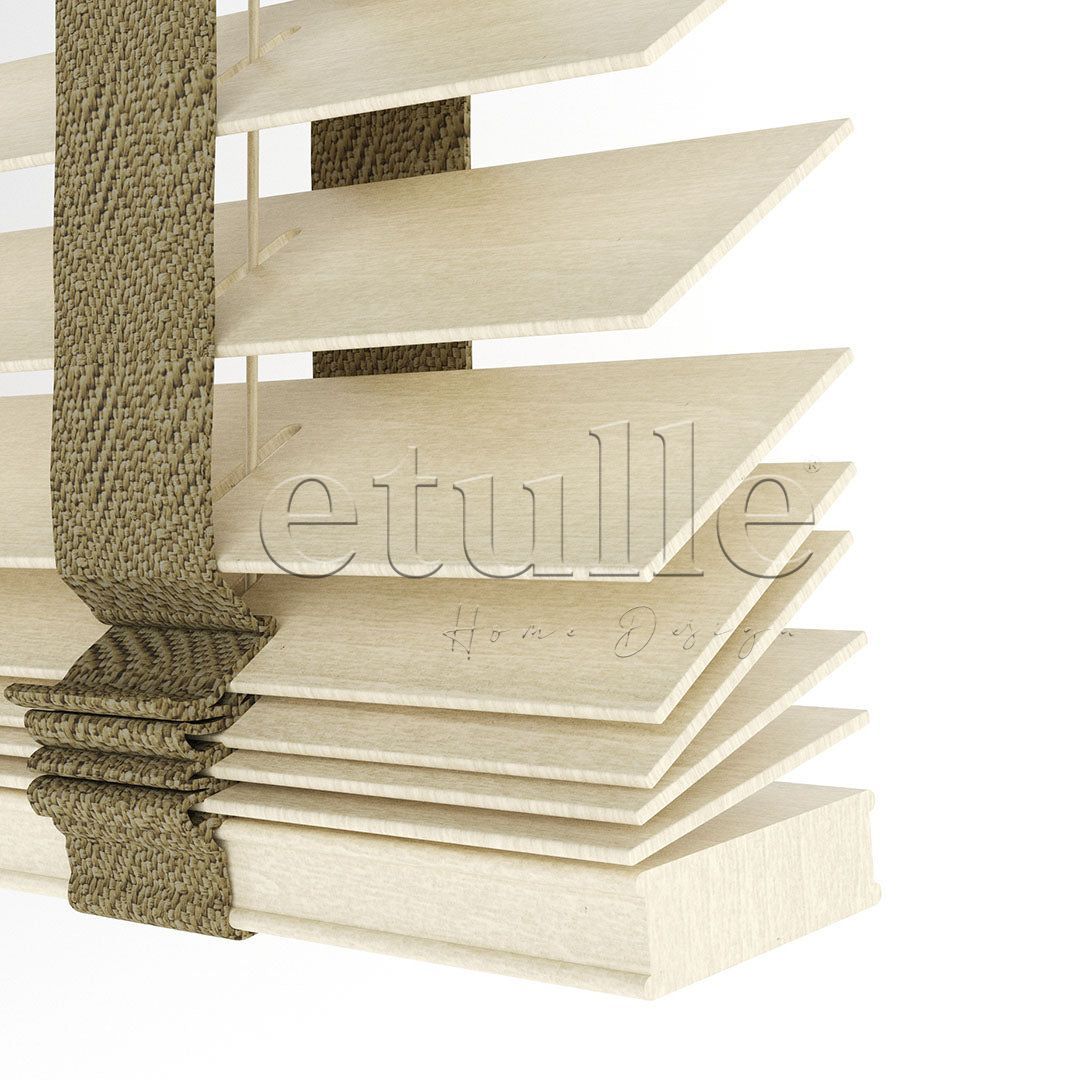 50 MM BASSWOOD Бук дървени щори