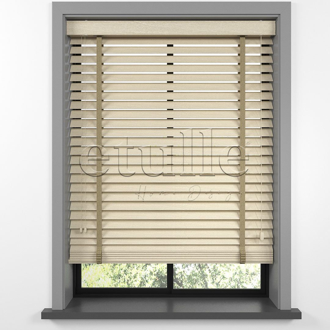 50 MM BASSWOOD Бук дървени щори
