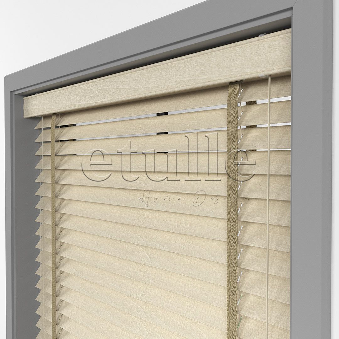 50 MM BASSWOOD Бук дървени щори