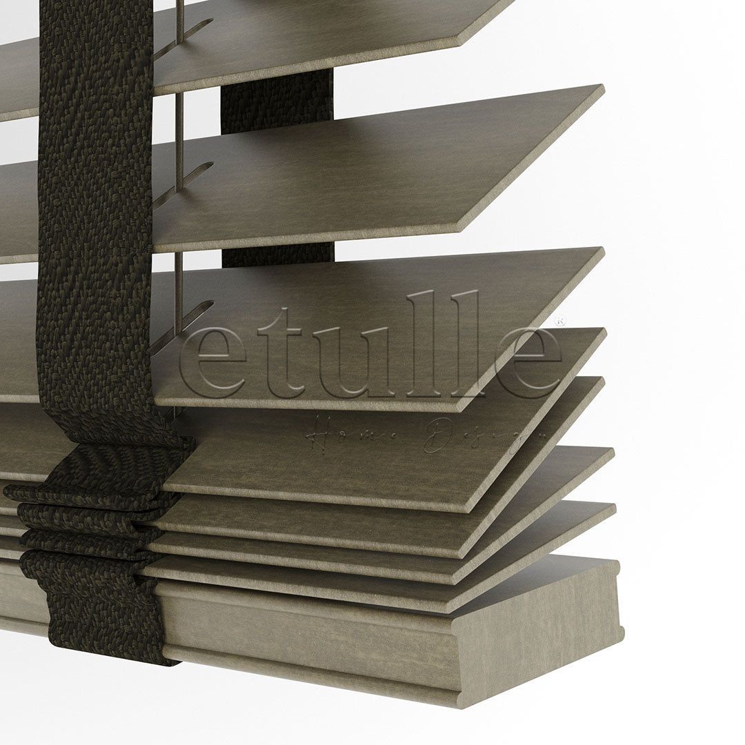 50 MM BASSWOOD Кестен Дървена Щора