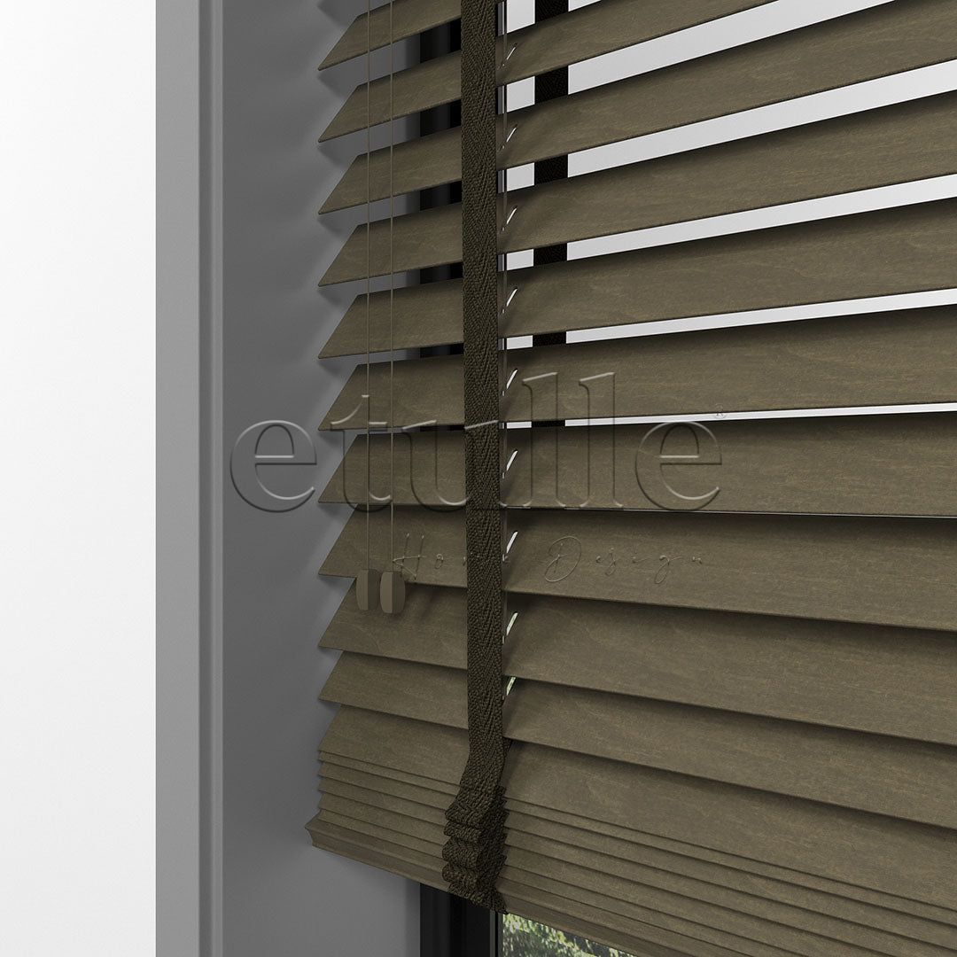 50 MM BASSWOOD Кестен Дървена Щора