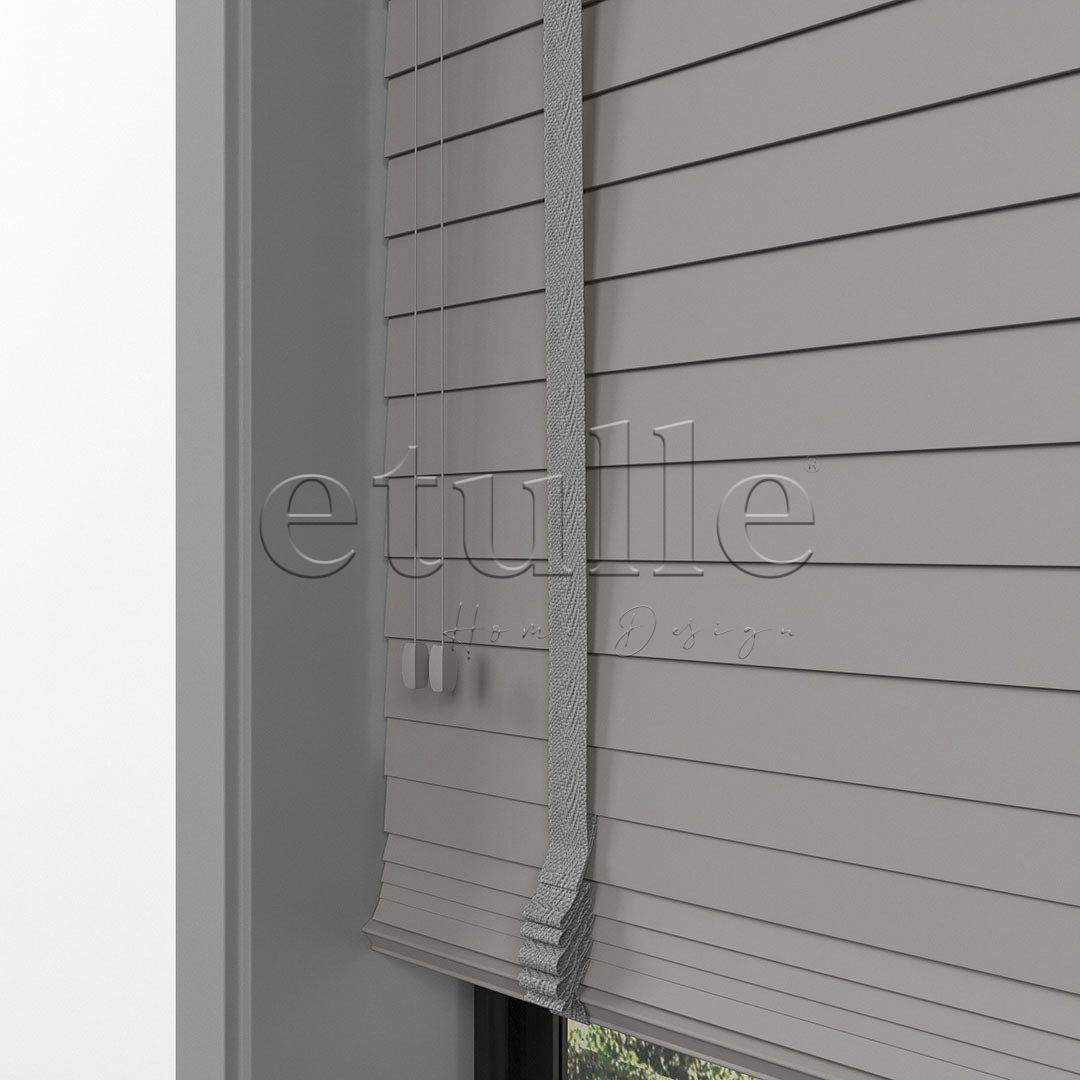 50 MM BASSWOOD Минк дървени щори