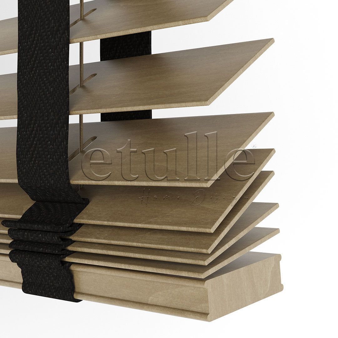 50 MM BASSWOOD Нът дървени щори