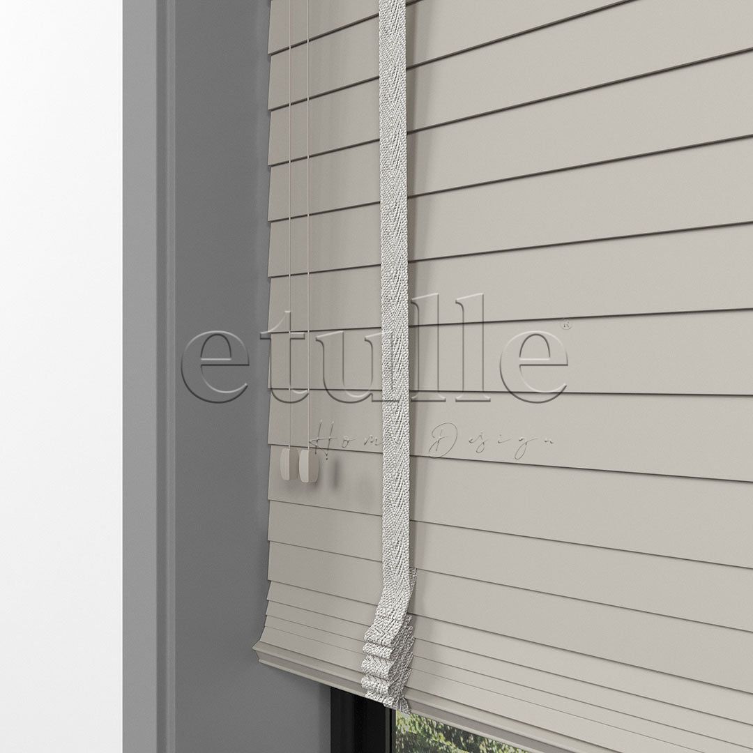 50 MM BASSWOOD Камък дървени щори