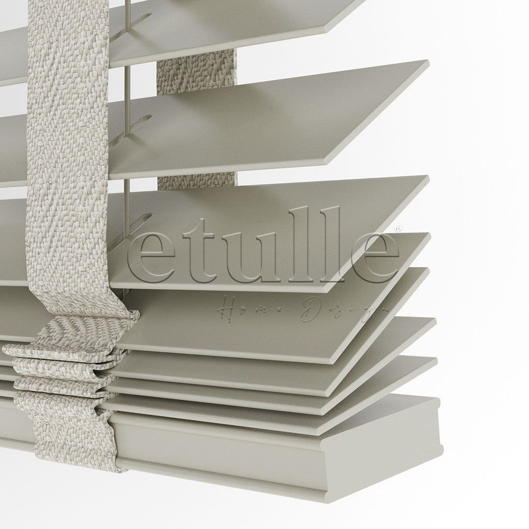 50 MM BASSWOOD Тоуп дървени щори