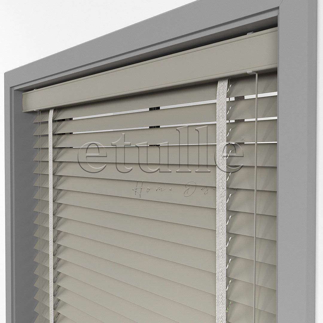 50 MM BASSWOOD Тоуп дървени щори