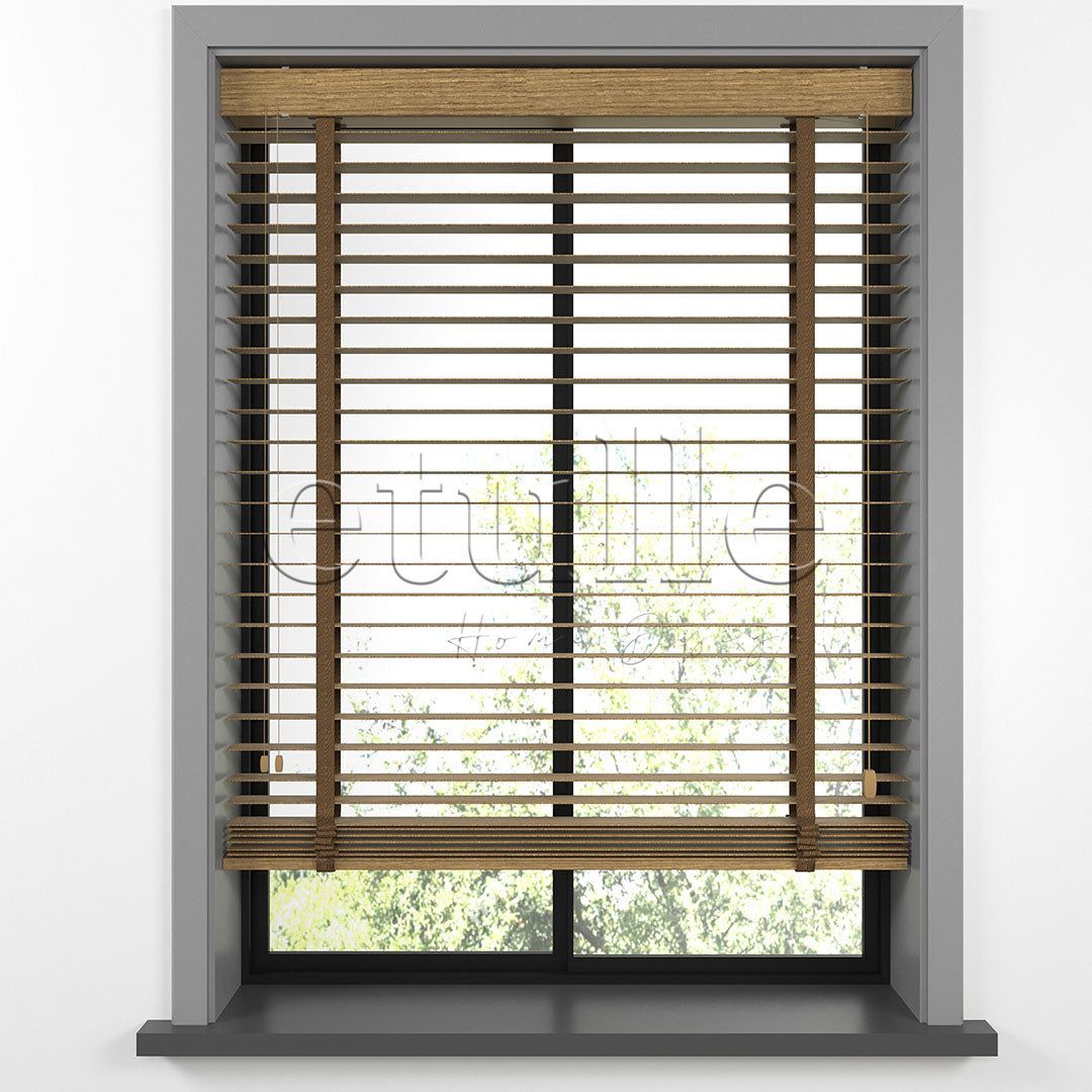 50 MM LUXURY WOOD Кехлибар Дървена Щора