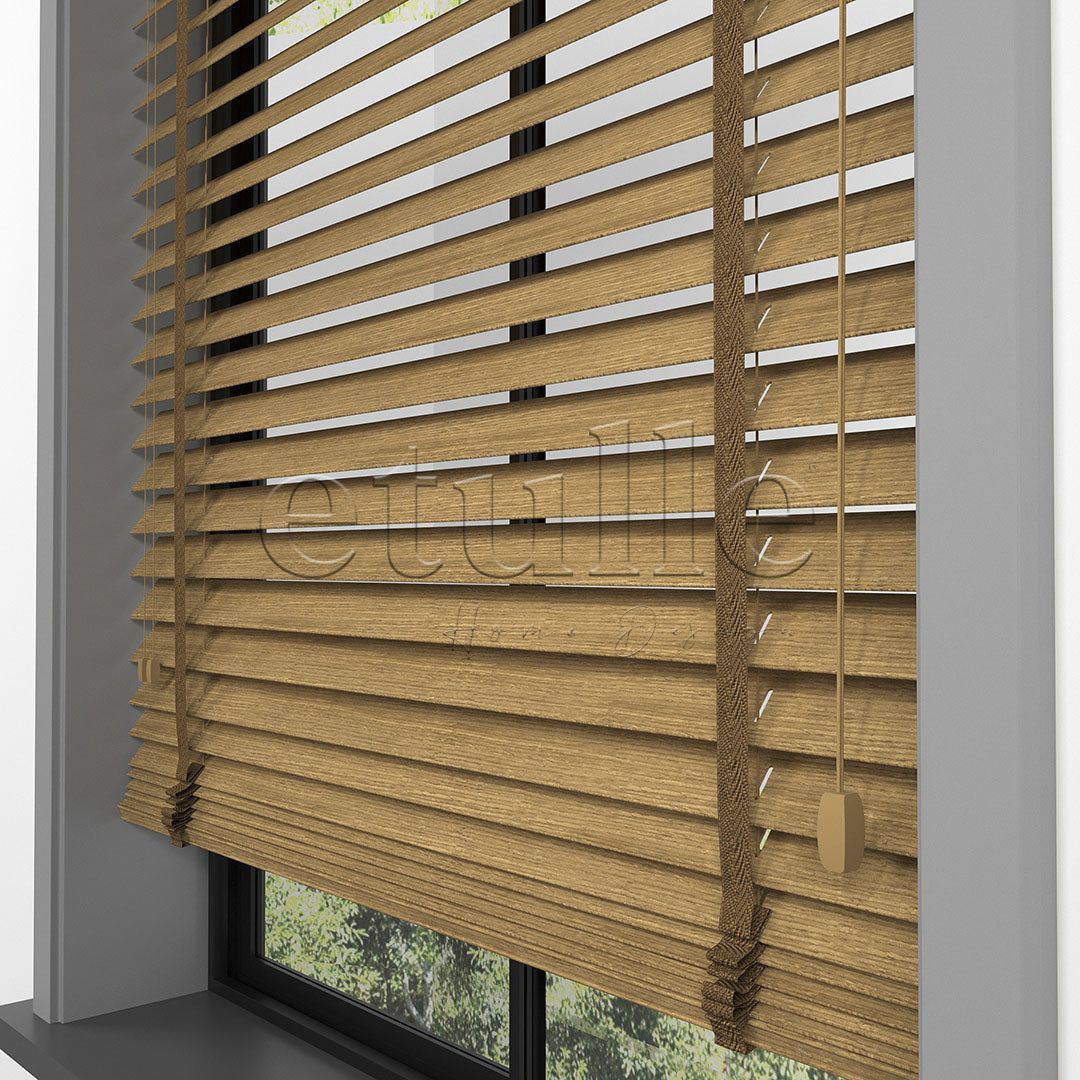 50 MM LUXURY WOOD Кехлибар Дървена Щора