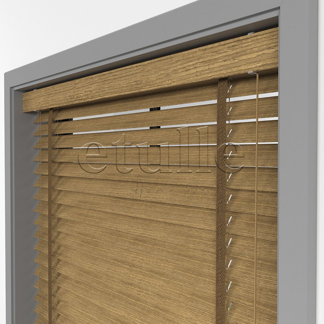 50 MM LUXURY WOOD Кехлибар Дървена Щора