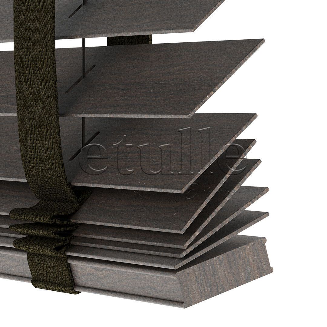 50 MM LUXURY WOOD Кафяв Дървена Щора