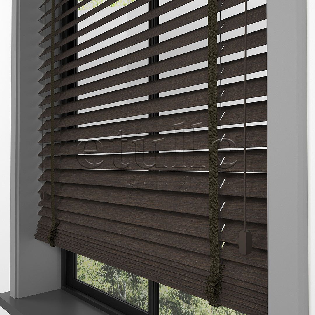 50 MM LUXURY WOOD Кафяв Дървена Щора