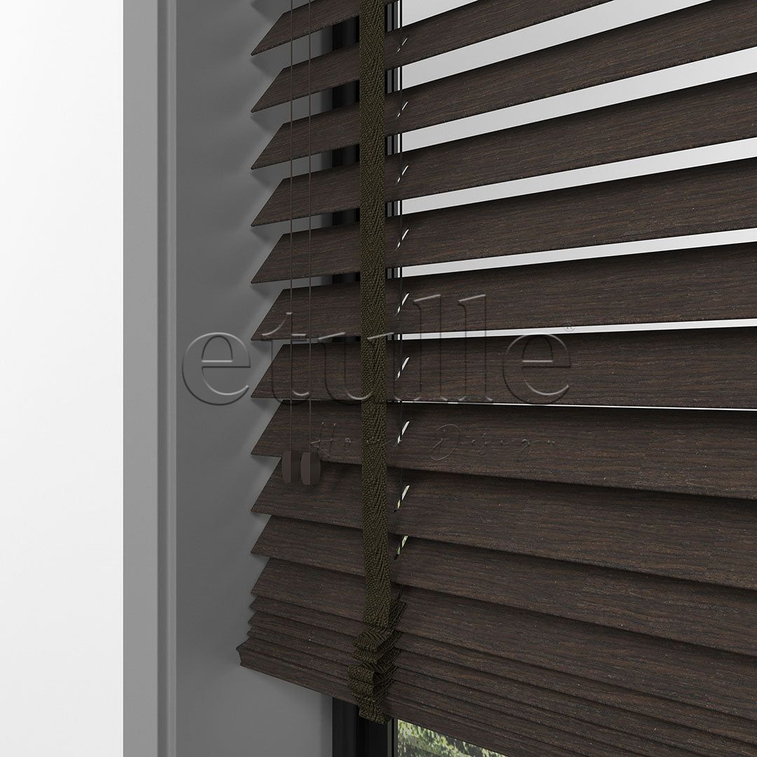 50 MM LUXURY WOOD Кафяв Дървена Щора