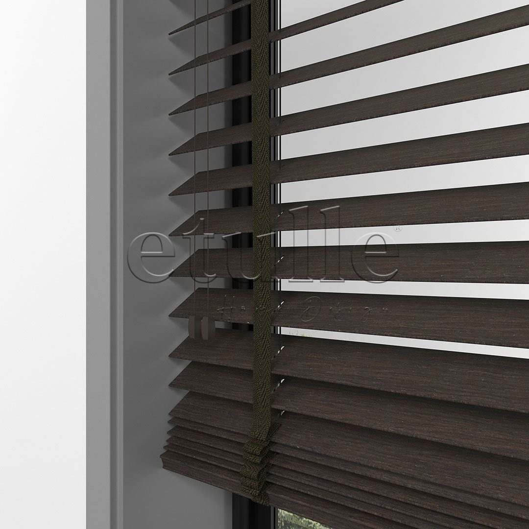 50 MM LUXURY WOOD Кафяв Дървена Щора