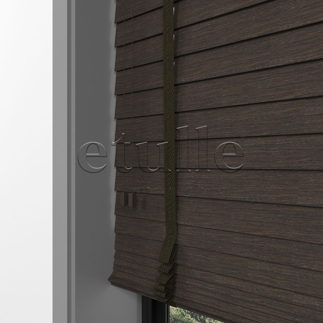 50 MM LUXURY WOOD Кафяв Дървена Щора