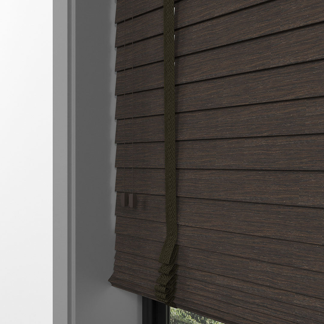50 MM LUXURY WOOD Кафяв Дървена Щора