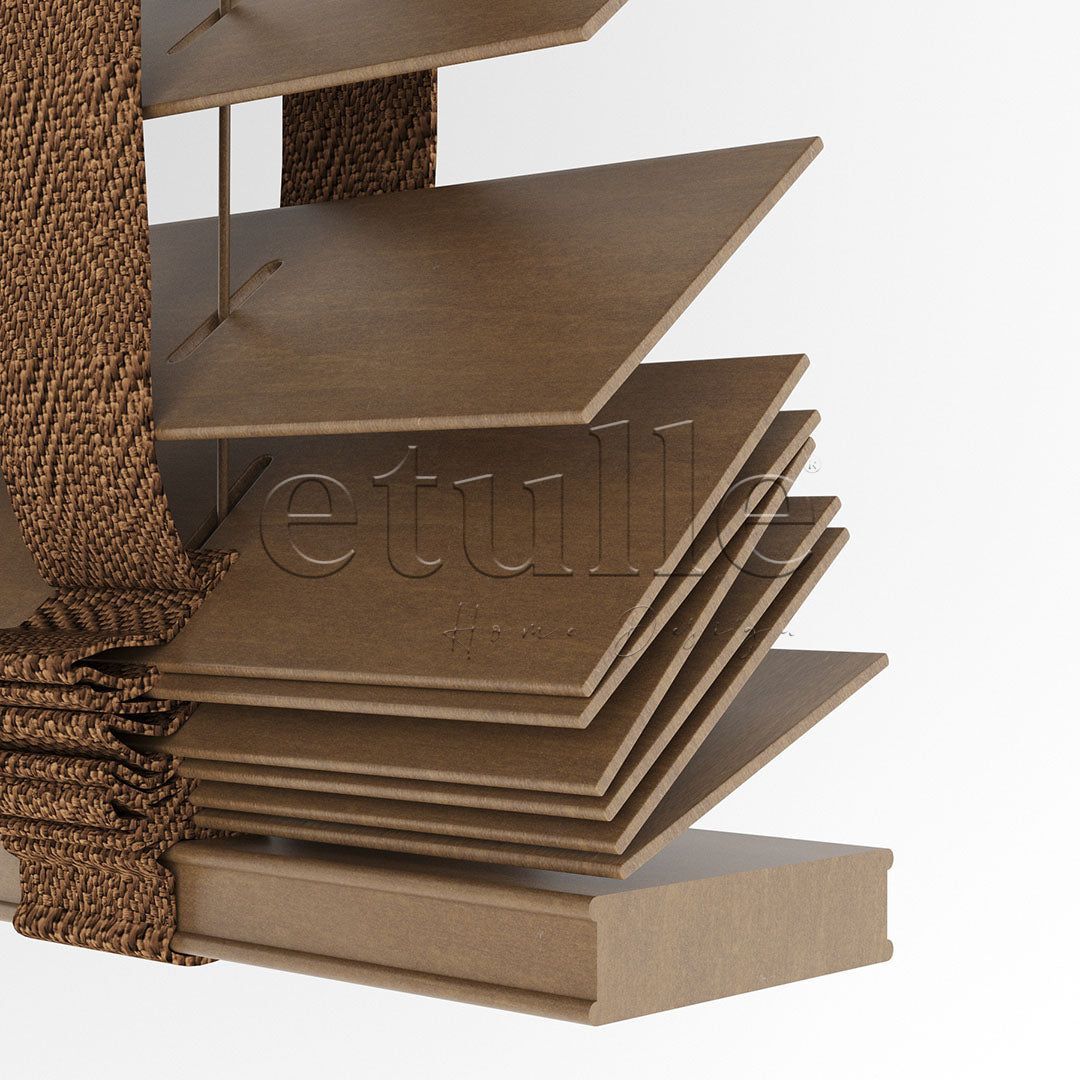 63 MM BASSWOOD Макароне дървени щори