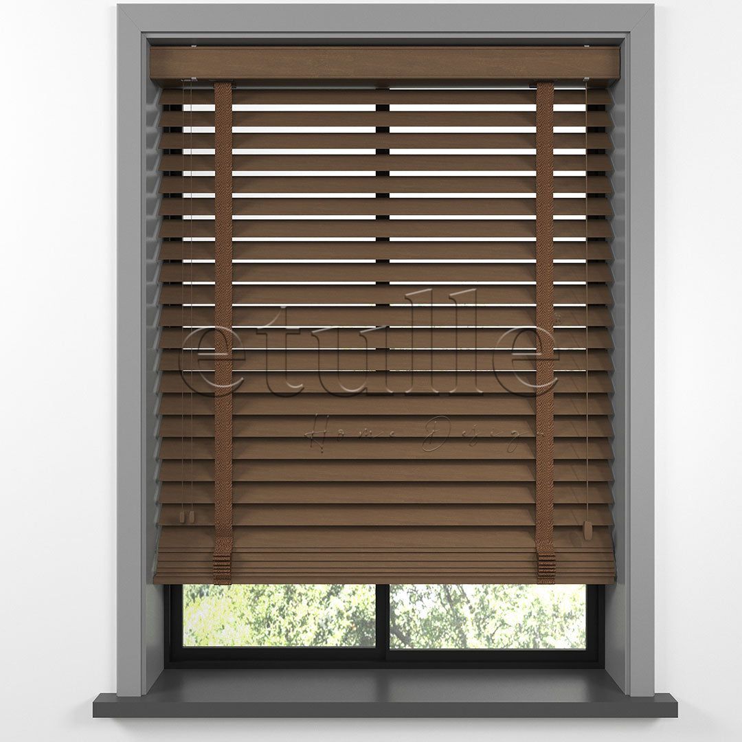 63 MM BASSWOOD Макароне дървени щори