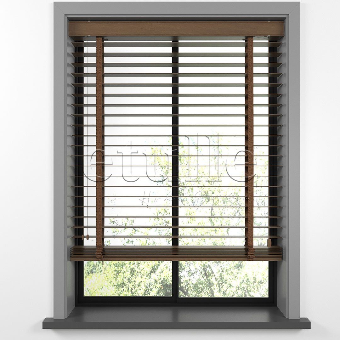 63 MM BASSWOOD Макароне дървени щори