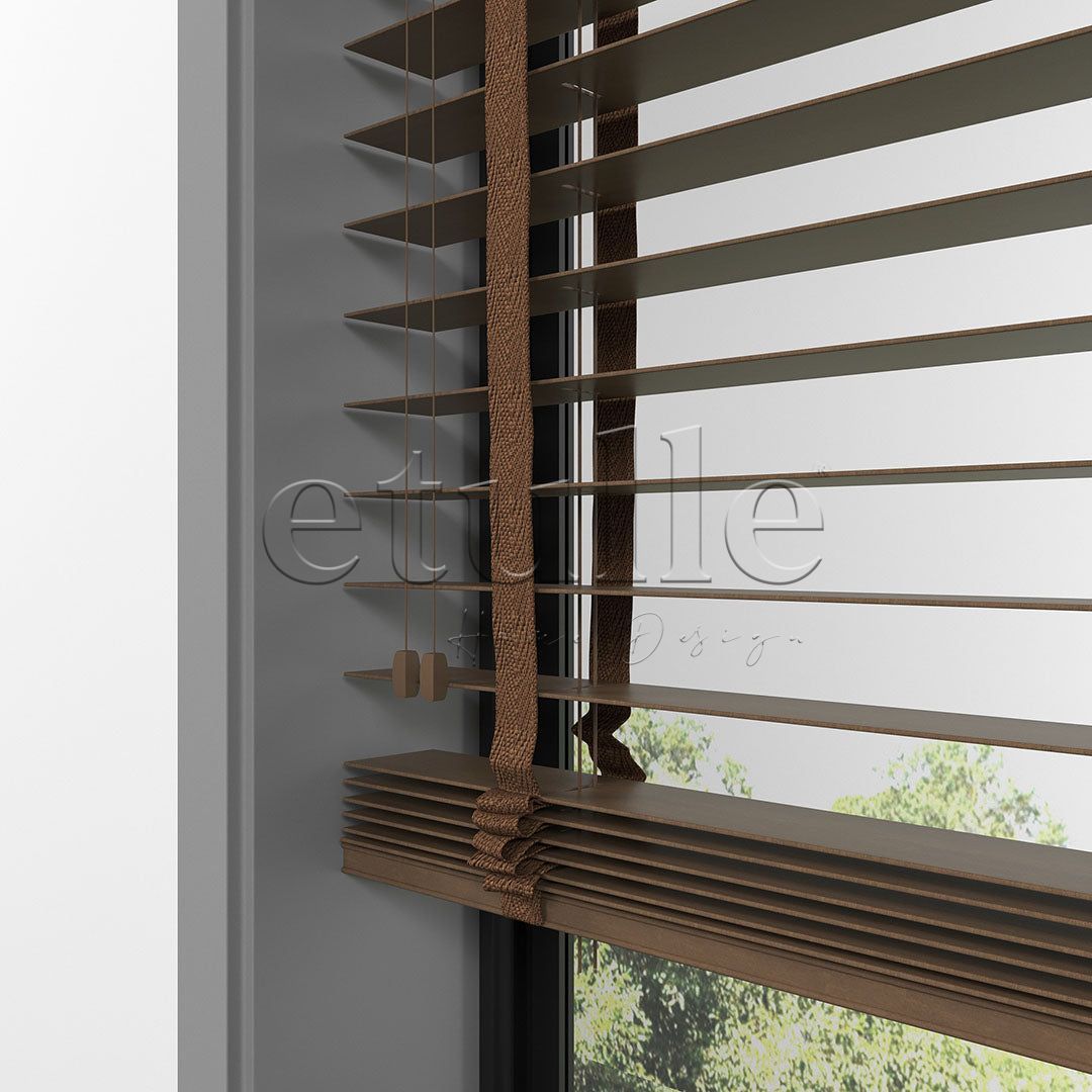 63 MM BASSWOOD Макароне дървени щори