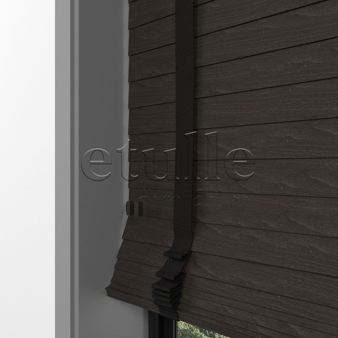 63 MM BASSWOOD Венге дървени щори