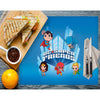 Детски сервиз DC Super Friends – комплект от 4 броя с цветни герои (30x50 см)
