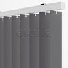 Antrasit Düz PVC Dikey Perde