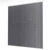 Antrasit Düz PVC Dikey Perde