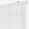 Beyaz Oval Perfore PVC Dikey Perde