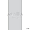 Gri Oval Düz PVC Dikey Perde