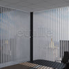 Gri Perfore PVC Dikey Perde