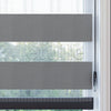 Gri Blackout Zebra Perde | Kanbina