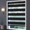 Siyah Blackout Zebra Perde | Kanbina