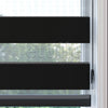 Siyah Blackout Zebra Perde | Mais