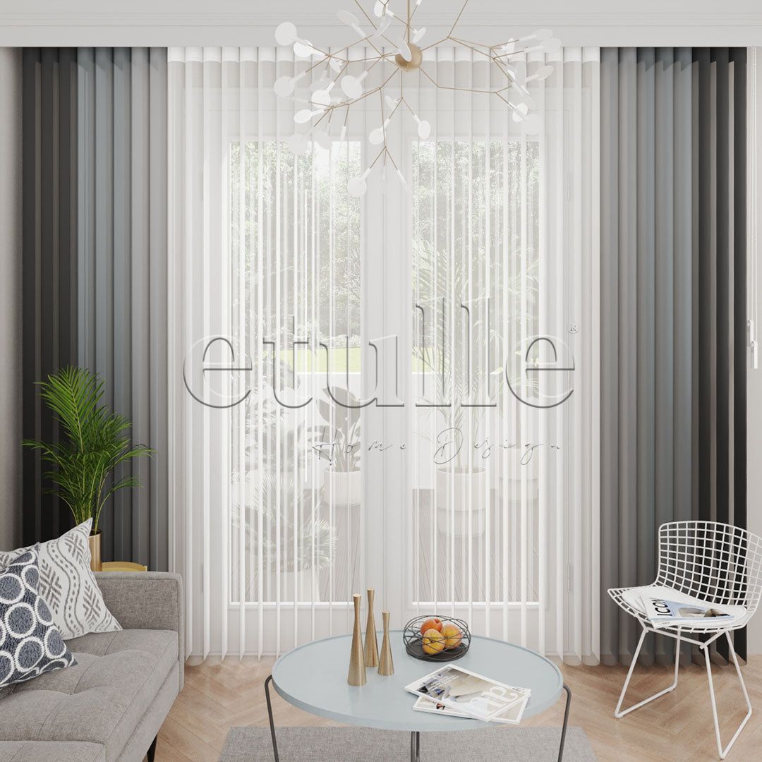 Moselle - Тесни вертикални щори тип перде