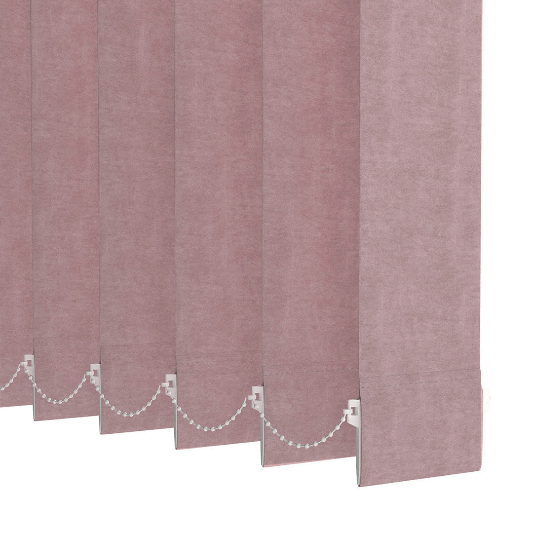 Pembe Blackout Kumaş Dikey Perde | Seraphina
