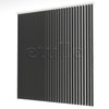 Siyah Düz PVC Dikey Perde