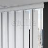 Siyah - Gri Çizgili PVC Dikey Perde