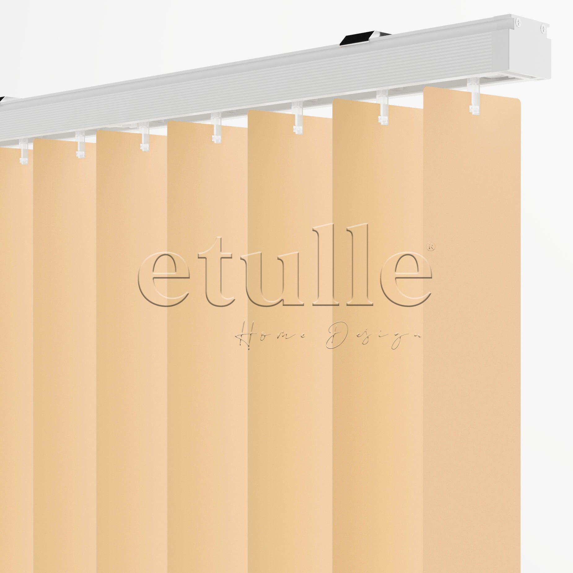 Somon Düz PVC Dikey Perde